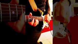 Fender strat plus  guitar blues using a fred kelly freedom pick [upl. by Einaeg]