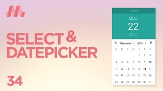 Curso Materialize CSS  Aula 34  Forms Select Datepicker e Timepicker 4 [upl. by Sordnaxela]