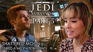 Shattered Moon  Star Wars Jedi Survivor Part 5 Grand Master Difficulty 4K60 [upl. by Schwitzer]