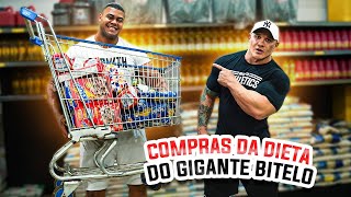 BITELO REVELA O SEGREDO DA SUA DIETA COM FABIO GIGA  COMPRAS DO GIGANTE [upl. by Cordova]