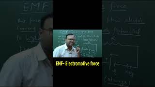 raju sir shorts emf electromotive force science facts physics facts current electricity phy12 [upl. by Gnous]