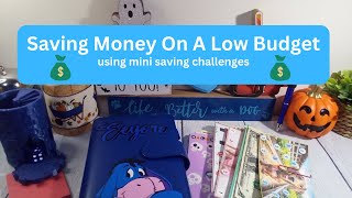 Mini Saving Challenges On A Low Budgetmoney lowbudget [upl. by Alusru329]