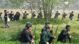 Civil War Reenactment Neshaminy State Park 3wmv [upl. by Gilmer]