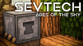 SevTech Ages of the Sky Ep 32 Diamond Substitute [upl. by Herbie]