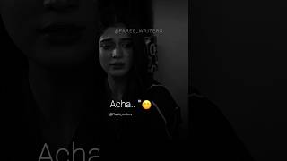 Kitna Bura Roti Ho Tum  Fareb Writers Status  WhatsApp Status  Kaffara shorts farebwriters 🙂🥀 [upl. by Akena]