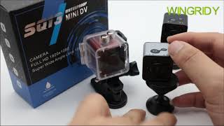 Quelima SQ13 MINI CAMERA 1080p WIFI Review amp full test [upl. by Kcirdot634]