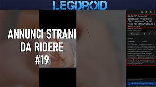 ANNUNCI STRANI DA RIDERE 19 [upl. by Manus946]