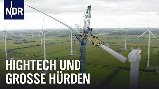 Operation WindradBau So wird eine Windkraftanlage gebaut  Die Nordreportage  NDR Doku [upl. by Hollington736]