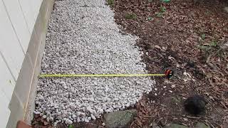 Best way to stop erosion around foundation walls Gutters vs Gravel Rocks Episode 146 Read Below [upl. by Nirmak829]