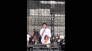 gv prakash with his daughter live concert malasiya trendingsongs love gvprakash [upl. by Plank]