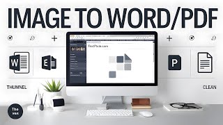 how to convert image to word document and pdf document [upl. by Nicolas]