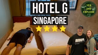 Affordable and central hotel in Singapore  Hotel G Singapore Review [upl. by Agneta]