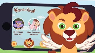 Nueva aplicación para niños de Leoncito Alado ♫ Canciones Infantiles ♫ APP [upl. by Redmund]