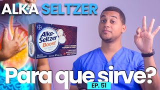 ALKA SELTZER PARA QUE SIRVE  3 COSAS [upl. by Marten]