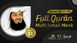 The Complete Holy Quran By Dr MUFTI ISMAIL MENK 🇿🇼  Quran Tilawat QuranAudioArchive  Part 13 [upl. by Mariska587]