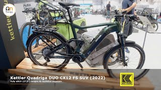 Kettler Quadriga DUO CX12 FS SUV 2022  Ambringa Ebike Videók [upl. by Cotter]