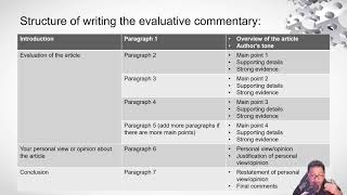 ELC231  Evaluative Commentary [upl. by Berkie422]