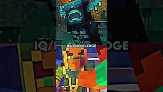 Warden VS Iceologer  Minecraft Debate minecraft debate shorts [upl. by Panter]