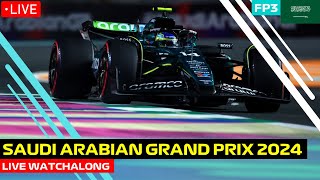 F1 Live Saudi Arabian Grand Prix 2024 FP3 Watchalong [upl. by Simmons]