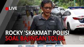 ROCKY GERUNG DIPERIKSA POLISI Skakmat Penyidik soal Ucapan Bajingan Tolol [upl. by Shanks]