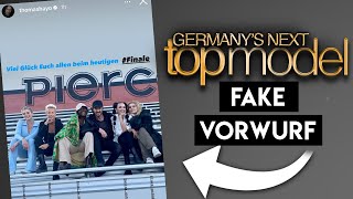 Vor GNTM 2022 Finale Fake Vorwurf wegen Foto bei Instagram [upl. by Salahcin]