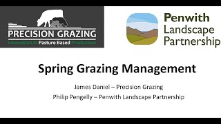 Penwith Landscape Partnership  Spring Grazing Management [upl. by Nailuj]