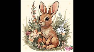 Rabbit 🐇 🐰 happy color ❤️ amazing ✨️ [upl. by Weisburgh]