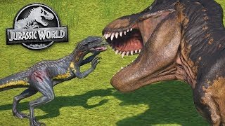 Jurassic World Evolution BIGGEST BATTLE ROYAL YET  ALL DINOSAURS  Jurassic World Evolution  HD [upl. by Ailero]