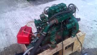 Volvo Penta MD11c 23hp Marine Diesel Engine [upl. by Ahgiela]