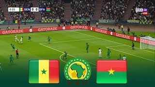 LIVE 🔴 SENEGAL vs BURKINA FASO  Africa Cup of Nations 2025 Qualifiers  eFootball Gameplay [upl. by Nyl]