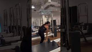 POV When the reformer has other plans 😂fitness pilates funny wellness workout [upl. by Zaob]