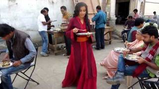 Gardes on the set of Bhagonwali 20120127 01 [upl. by Mehelhteb]