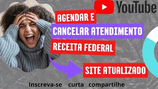 Como agendar e cancelar atendimento na Receita Federalsite atualizado [upl. by Negyam]