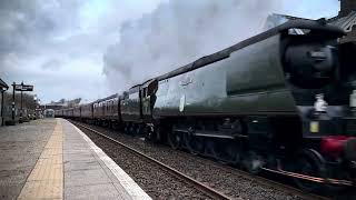 34067 Tangmere Cumbrian Mountain Express 27th January 2024 [upl. by Haukom]