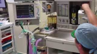 Anaesthetic Machine check Circle system [upl. by Oby]