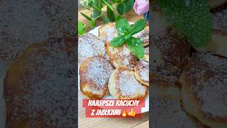 Pulchne racuchy z jabłkami w kilka minut 🍎 racuchy shortscooking food cooking szybkiprzepis [upl. by Canter]