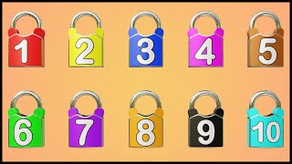 Number Song  123 Numbers  Number Names  1 To 10  Counting for Kids  Learn to Count Video [upl. by Ajim]