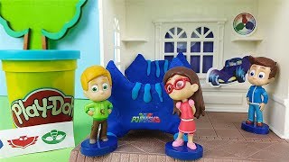 PJ Masks Super Pigiamini 🏡 Le Camerette di Amaya Connor e Greg Tutorial per Bambini [upl. by Brietta]