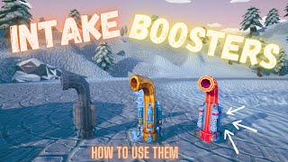 INTAKE BOOSTERS  How to use them  Hydroneer [upl. by Yreffoeg]