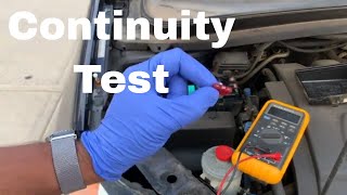 How To Test Your Fuses  using a multimeter continuity setting [upl. by Greerson200]