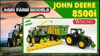 JOHN DEERE 8500i by Wiking 132  Farm model review 14 [upl. by Anaeel816]