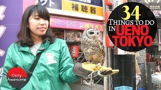 34 Things To Do In UENO TOKYO Most are Cheap or Free [upl. by Skippy]