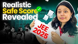 SAFE SCORE for JEE 2025 jee1 jee2025 jeecutoff safescore [upl. by Hayikat618]