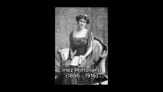 Inez Milholland 1886  1916 [upl. by Tnahs]