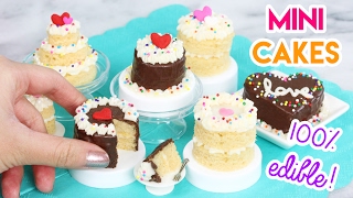 How to Make Mini Cakes in an Easy Bake Oven 💖😄 [upl. by Groos]