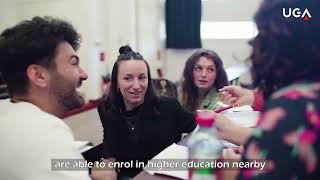 Bienvenue sur le Campus UGA Valence Drôme Ardèche English subtitles [upl. by Leahcym]