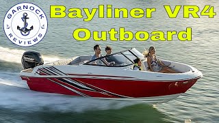 34990  2022 Bayliner VR4 Outboard  Bowrider Review [upl. by Adnamra]