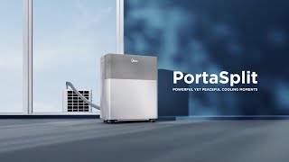 Midea PortaSplit providing you Powerful yet Peaceful Cooling Experience [upl. by Adyaj]