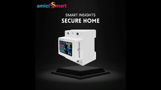 amiciSmart Wifi 8 in 1 Digital Energy Meter [upl. by Reffineg846]