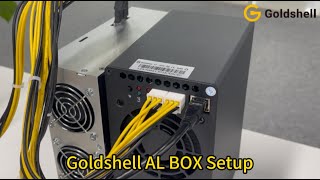 Goldshell AL BOX Setup [upl. by Helfant]